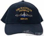 USS NAUTILUS REUNION BALL CAP