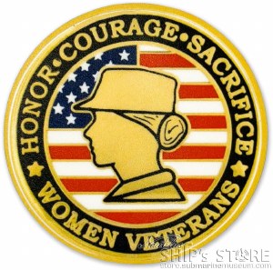 Woman Vet Sticker