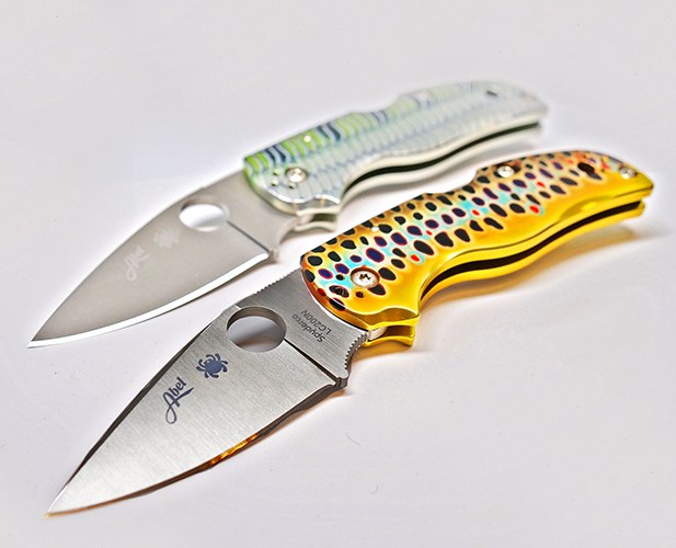 Abel Spyderco Knife Native Brn Bow River Troutfitters Inc.