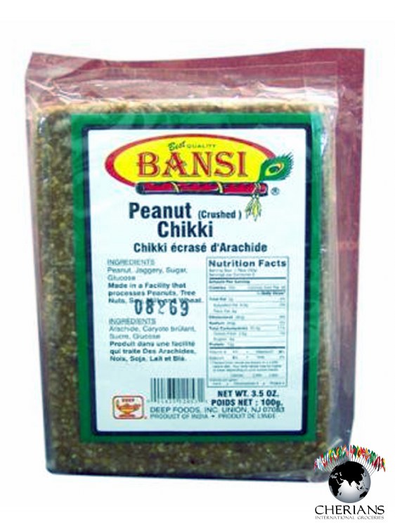 BANSI PEANUT CHIKKI 14OZ