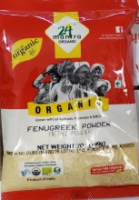 24M FENUGREEK POWDER ORG 7OZ