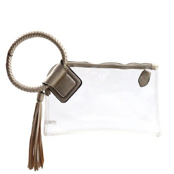 Gameday Clear Wristlet