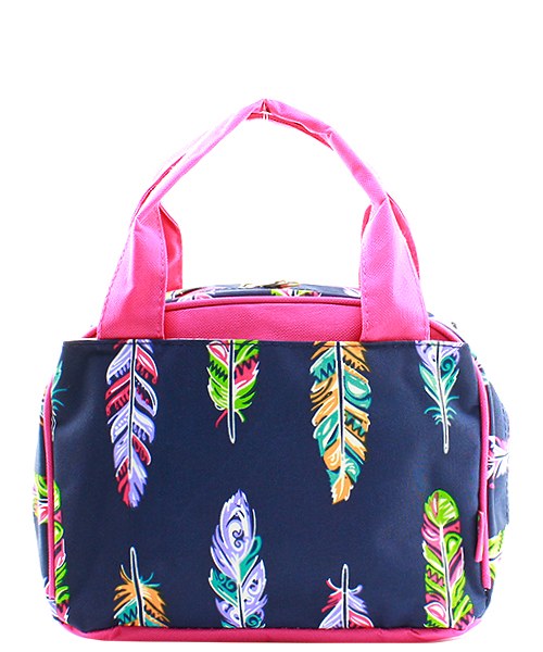 feather lunch bag