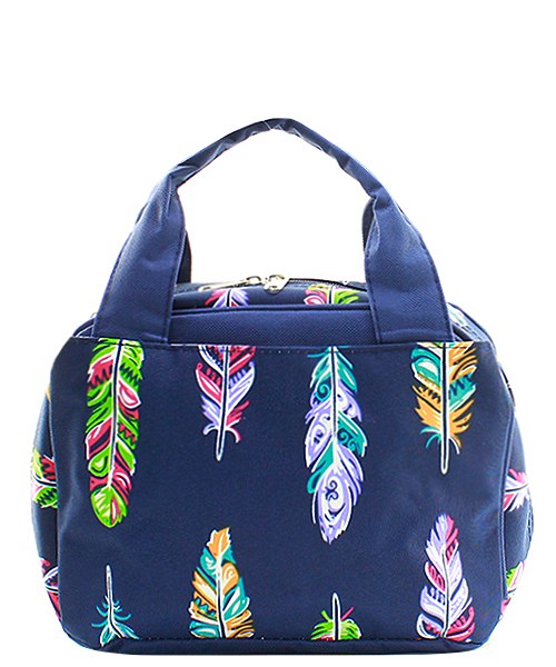 feather lunch bag