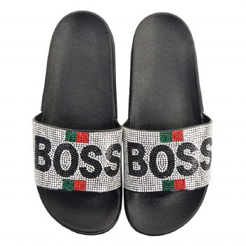 Rhinestone Slippers