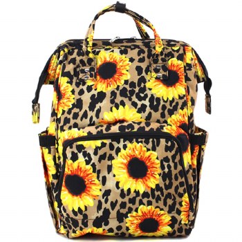 Sunflower Diaper Backpack