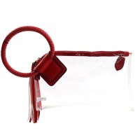 Gameday Clear Wristlet