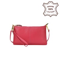 Genuine Leather Wristlet
