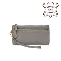Genuine Leather Wristlet