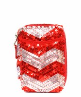 Chevron Wristlet