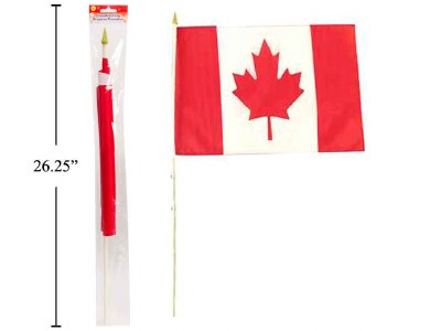 Canada Flag With Pole