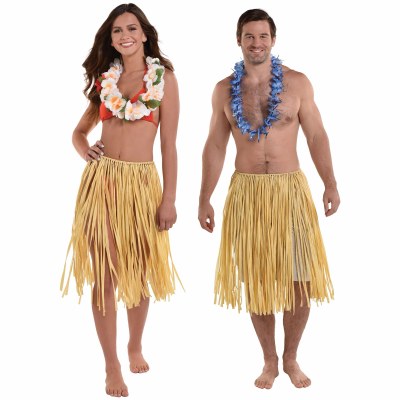 Grass Skirt Natural - Party On! - Langley