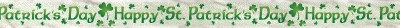 St Pattys Foil Banner
