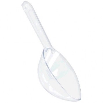 Plastic Scoop Clear