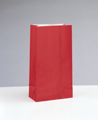 Paper Bags Red