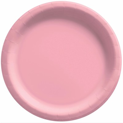 Pink Lunch Paper Plates