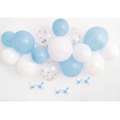 Balloon Garland Kit Blue/white