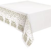 Birthday Black Gold Tablecover