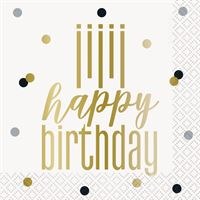 Birthday Beverage Napkins