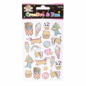 Animal & Food Sticker Sheet