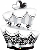 Bridal Cake Supershape Balloon