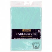 Robins Egg Blue Round Tablecov