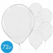 Clear 12in Latex 72ct
