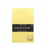 Light Yellow Round Tablecover