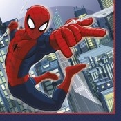 Spiderman Beverage Napkins