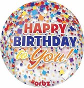 Birthday Orbz Balloon