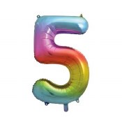 #5 34in Rainbow Supershape