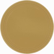 Gold Lunch Paper Plates