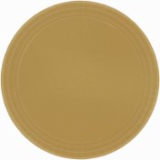 Gold Lunch Paper Plates