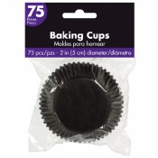 Baking Cups Black