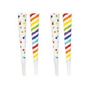 Bright Blow Horns 6ct
