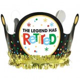 Retirement Foil Crown