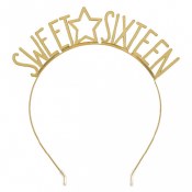 Sweet Sixteen Metal Headband