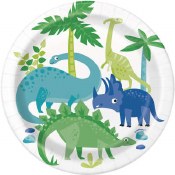 Dinosaur Dessert Plates