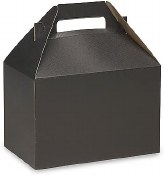 Kraft Gable Box Black