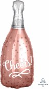 Champagne Bottle Foil Balloon