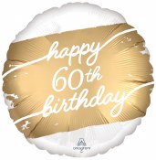 60th Golden Birthday Foil