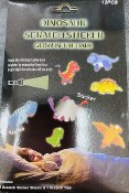 Dinosuar Scratch Stickers 2ct