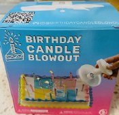 Birthday Candle Fan Blowout