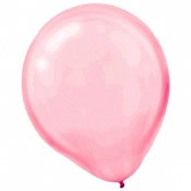Pink 12in Pearl Latex 15ct