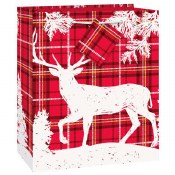 Christmas Plaid Gift Bag