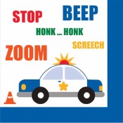 Traffic Jam Beverage Napkins