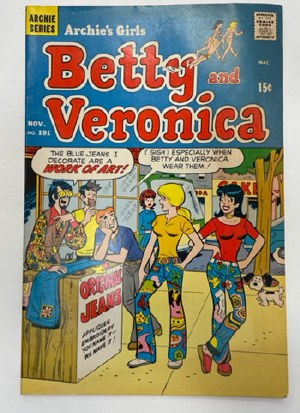Archies Girls Betty &amp; Veronica #191 - Fn-