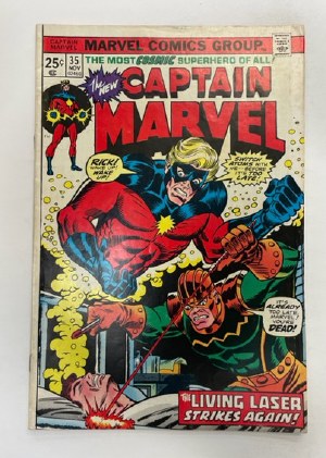 Captain Marvel  #35 - Fn-