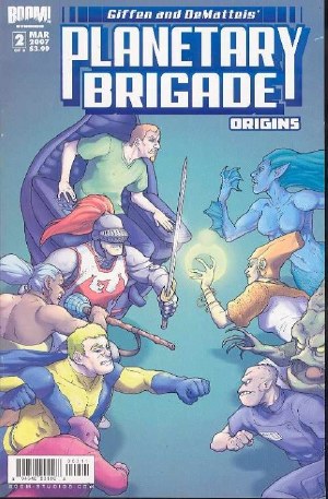 Planetary Brigade Origins #2 (of 3)