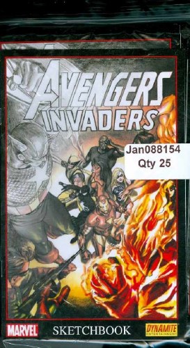 Avengers Invaders Sketchbook